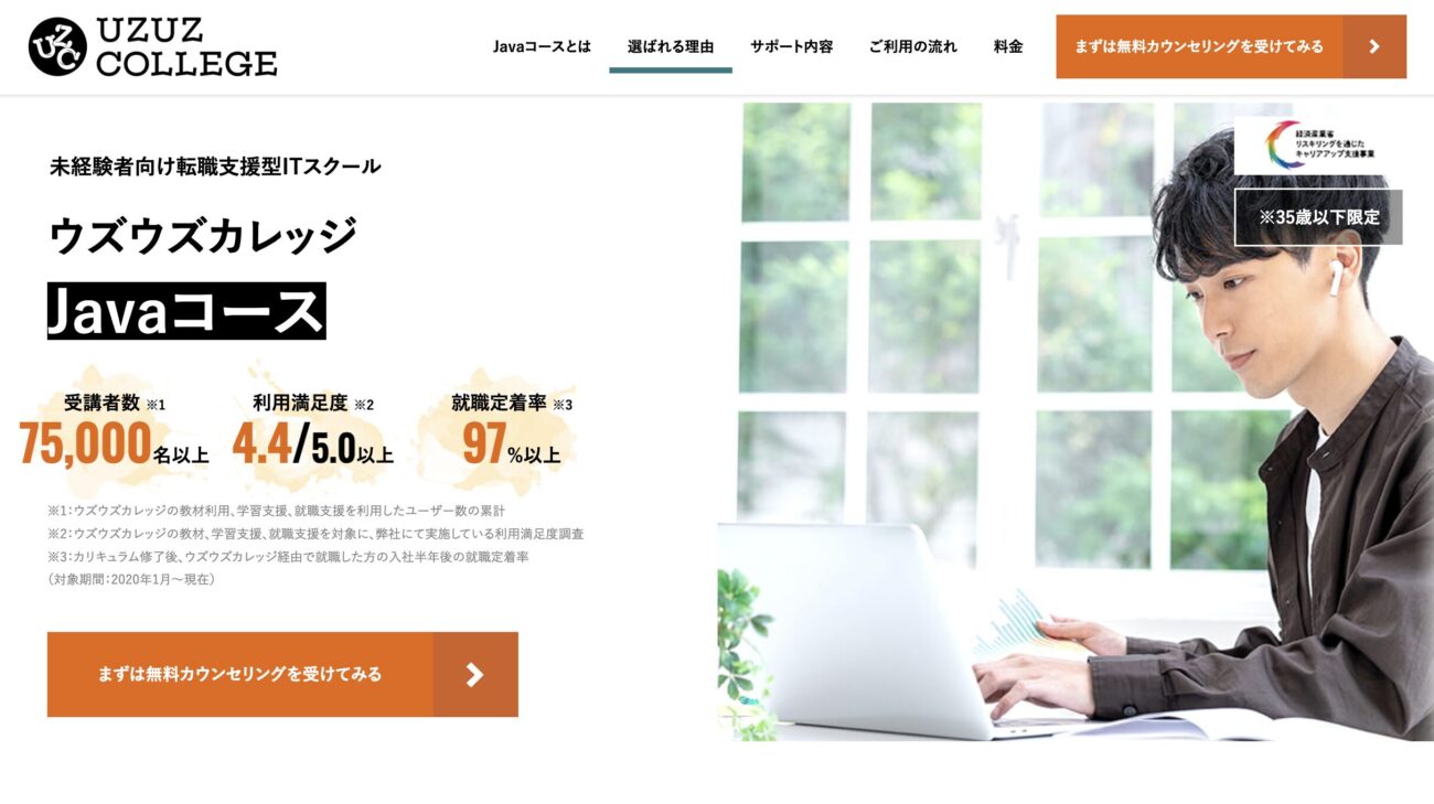 ウズウズカレッジJavaコース